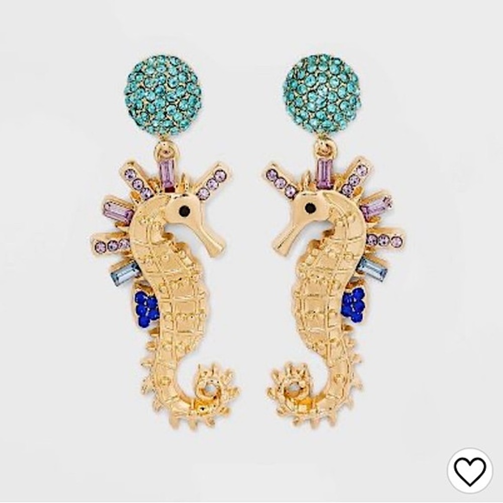SUGARFIX by BaubleBar 'Horsing Around' Drop Earrings - Blue